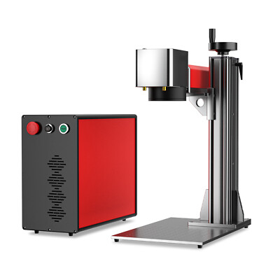 OMTech MOPA 60W Split Fiber Laser Engraver Marker with 6.9'' x 6.9'' Working Area