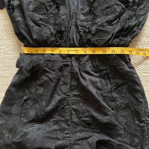 Alice McCall Playsuit Size 10 Shake It Off Embroidered Lined Cotton Silk Romper - Picture 12 of 14