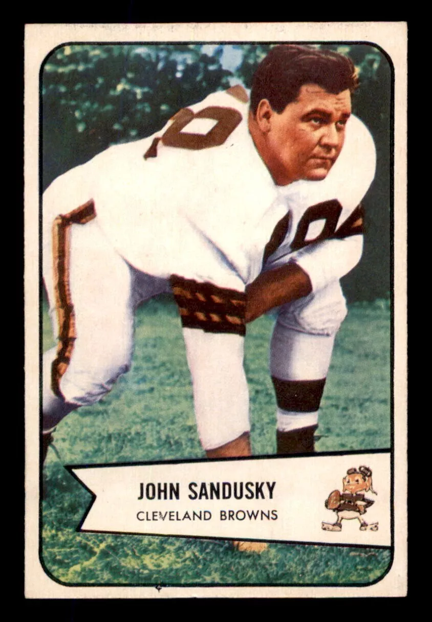 John Sandusky trading card
