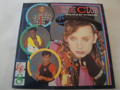 CULTURE CLUB colour by numbers VINYL LP ALBUM 1983 VIRGIN RECORDS | eBay
