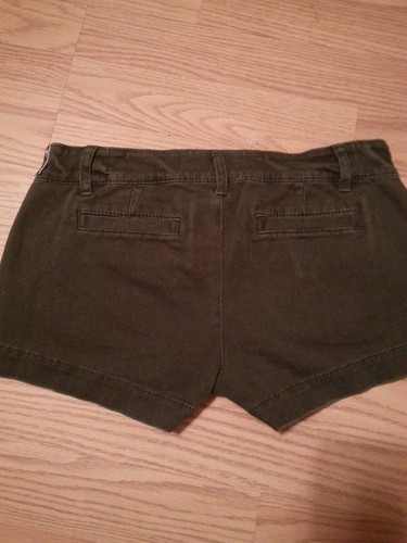 NWT Abercrombie Kids Casual Twill Shorts Girl's Size 12 Army Green - Picture 8 of 12