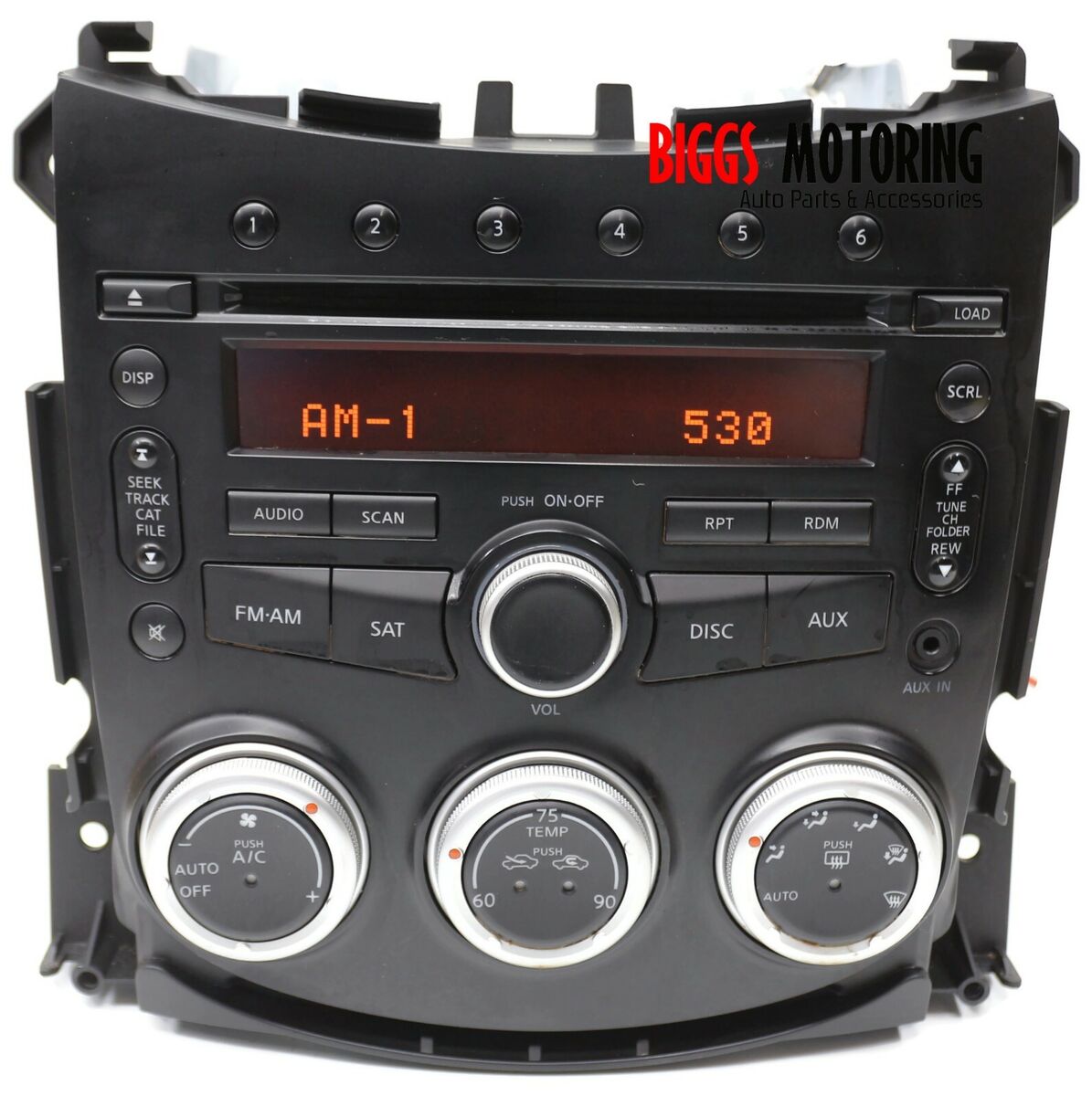 2009-2013 Nissan 370z Climate Control Bose Radio Stereo Cd 2009-2013 Nissan 370z Climate Control Bose Radio Stereo Cd