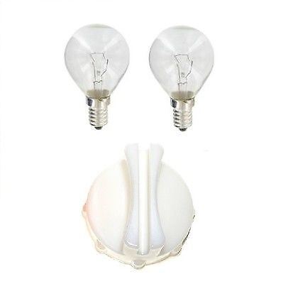 2 X Bosch Neff Siemens 40W SES E14 Oven Bulb Lamp 300° & Lamp 