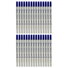 30x Tintenl&ouml;scher Tintenkiller L&ouml;schstift mit Rundspitze &uuml;berschreibt k&ouml;nigsblau