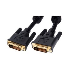 DVI to DVI Cable 6ft/1.8M Black NEW, USA Shipping FAST, Bulk Lots Available
