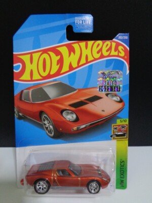 Hot Wheels 2022 Super Treasure Hunt '71 Lamborghini Miura P400SV