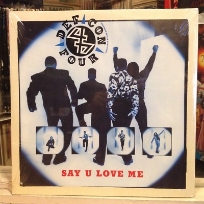 [SOUL/FUNK]~SEALED 12''~DEF CON 4~Say U Love Me~[x5 Mixes / Remixes]~{1990~REPRIS