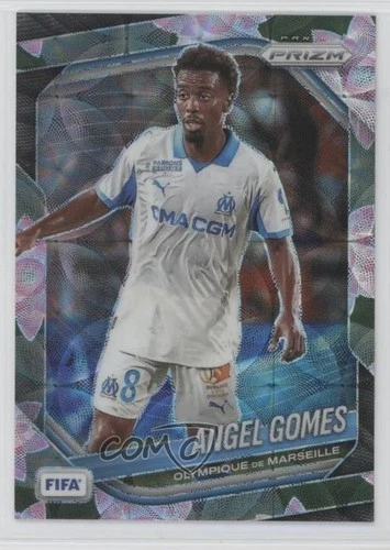 2025-26 Panini Prizm FIFA Choice Lotus Flower Prizm 12/18 Angel Gomes #144