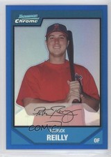 2007 Bowman Chrome Prospects Blue Refractor 125/150 Patrick Reilly #BC199 0f6