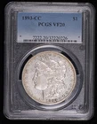 1893 CC Morgan Silver Dollar PCGS VF-20