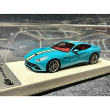 BBR-Models 1/43 Ferrari F12 Berlinetta Italian Flag 2012 Baby Blue RACE43270B