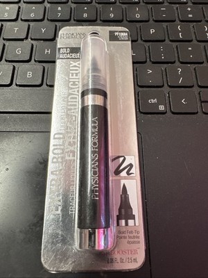 Physicians Formula Extra Bold Liquid Eye Liner ULTRA BLACK P10684 Rare Sealed