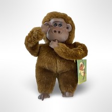 Vintage Russ Berrie Plush Monkey Rutherford III Thumb Sucking Gorilla W/ Tag