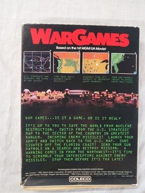 War Games WarGames Colecovision Complete In Box CIB Tested 