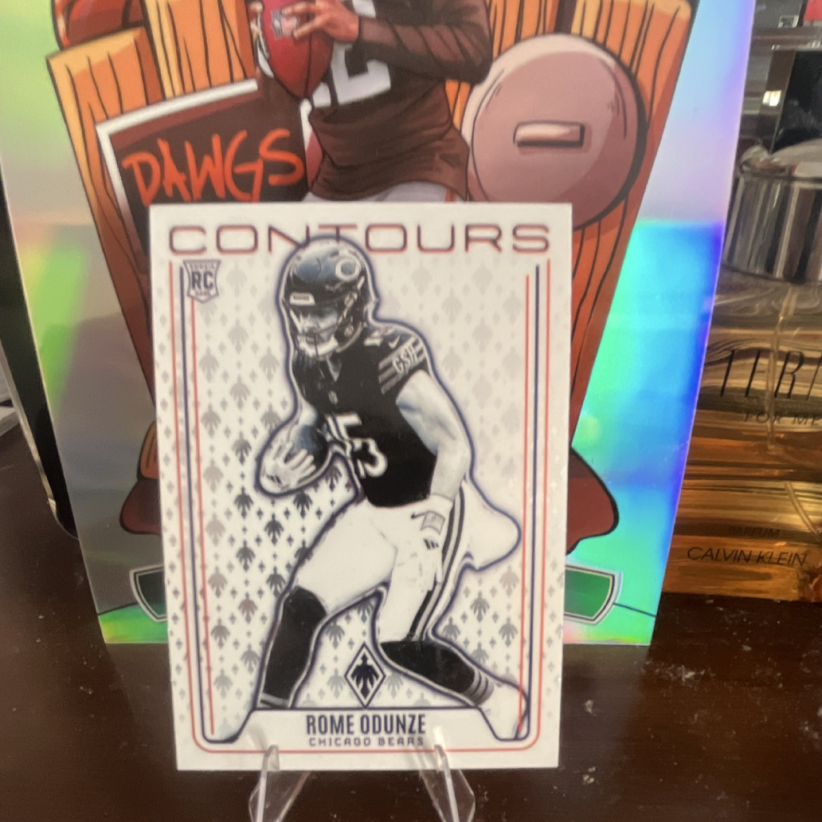 Panini Phoenix 2024 Rome Odunze Rookie Contours Chicago Bears NFL Card