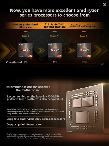 AMD Ryzen 7  5700X Desktop CPU R7 Processor 3.4GHz  8 Core - Picture 8 of 8
