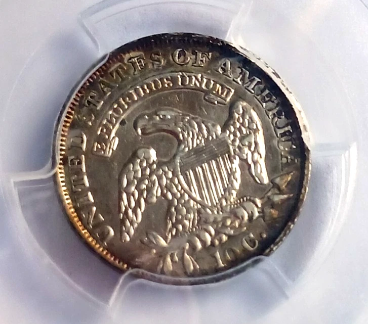 1835 CAPPED BUST DIME PCGS XF DETAILS - Image 3 of 4