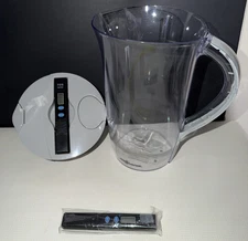 ZeroWater 10 Cup 5 Stage Water Filtration Pitcher Dispenser Water Meter & Filter