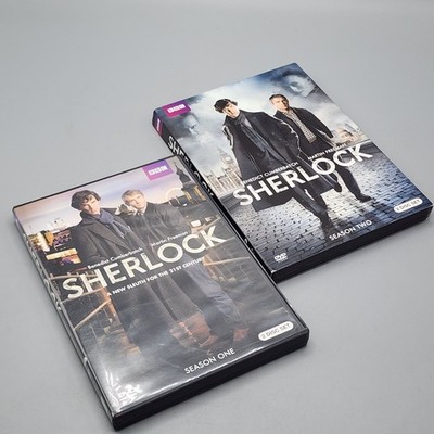 Sherlock Seasons One and Two - 2 Disc sets. BBC Masterpiece Series.