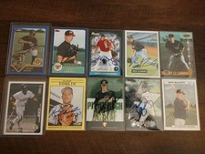 Pittsburgh Pirates Signed Lot Of 10 Auto Rajai Davis Refractor Orlando Merced +