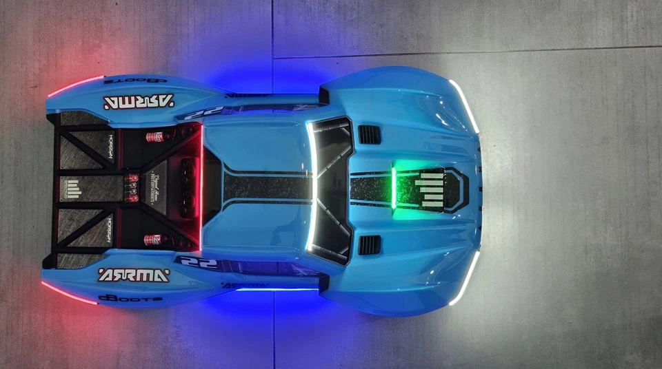 LED Light for Arrma Fury, compatible with other 1/10 Scale Arrma and Traxxas RC - Image 2 of 4