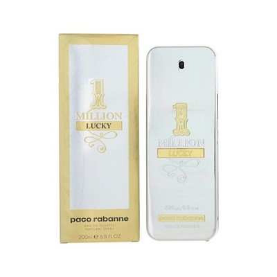 Paco Rabanne 1 Million Lucky by Paco Rabanne Box for Men 6.8 Oz Eau De Toilette
