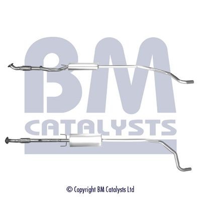 Exhaust Pipe + Fitting Kit Centre BM50462K BM Catalysts 13220794 5852596 Quality - Image 8