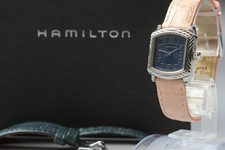 [Ecc + 5] Orologio al quarzo da donna Hamilton 061112 Silver Navy dal GIAPPONE