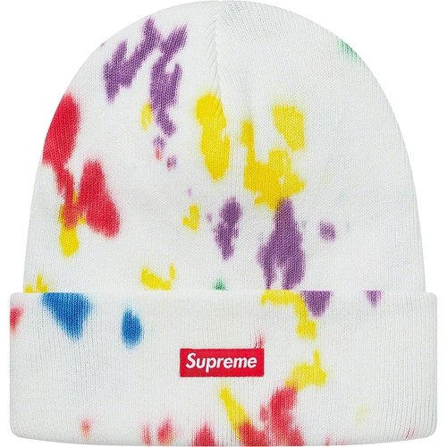 ??️ Bonnet blanc teint éclaboussures Supreme NEUF LIVRAISON GRATUITE ?