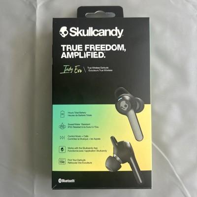 Skullcandy Indy Evo True Freedom Wireless Bluetooth Earbuds Treyarch Logo Case