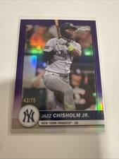 2026 topps jazz chisholm 43/75