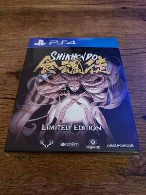 PS4 PlayStation 4 SHIKHONDO SOUL EATER LIMITED EDITION Playasia #0304/3000