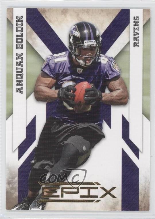 2010 Panini Epix Gold 50/100 Anquan Boldin #7 y0i