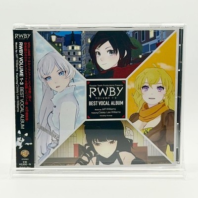 RWBY Volume1 3 Best Vocal Album Obi Domestic CD Soundtrack Limited Edition