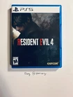 Resident Evil 4 Remake PS5 - PlayStation 5 - Physical Blu-ray Disc - Used