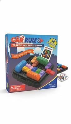 Car Run Traffic Jam Puzzle Game   Logic Brain Teaser Board with 60 Cards