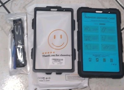 For Samsung Galaxy Tab A7 Lite Tablet Case Shockproof Stand Kids Cover Lamyard