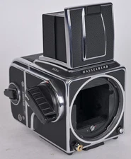 Hasselblad 503CW Medium Format Film Body with WLF Waist-Level-Finder Late A12