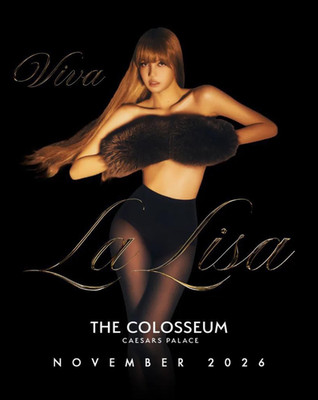Lisa BLACKPINK Viva La Lisa At The Colosseum Caesars Palace November 2026 Poster