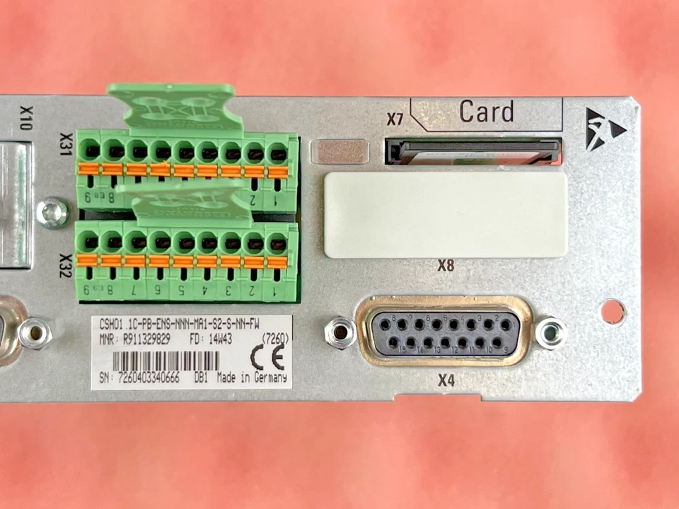 Servo controlador de motor Rexroth CSH01.1C-PB-ENS-NNN-MA1-S2-S-NN-FW R911329829 Foto 2 de 4