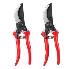2X Gardening Bypass Pruning Shears Secateurs Garden Trimmer Hand Pruner Scissors