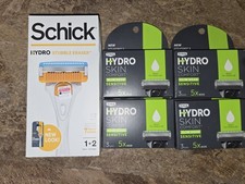 Schick Razor & 4 Packs of Refil Cartridges Razor Blade Refills 6.25 per gallon