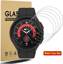 Only Case For Samsung Galaxy Watch 5 Pro 45mm Screen Protector 4 Pack