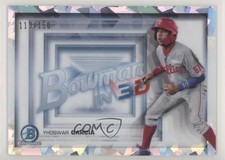 2022 Bowman in 3-D! Atomic Refractor 119/150 Yhoswar Garcia #B3D-3 s3g