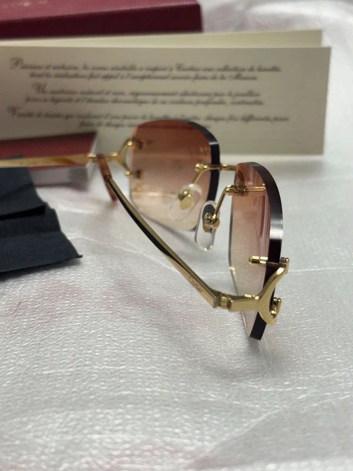 Cartier Big C Oro Rosa (CT00920) con Caja y Accesorios Recibo Y Documentos Foto 4 de 4