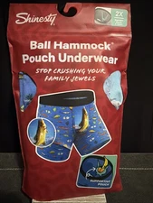Shinesty Ball Hammock Men’s Pouch Underwear - The Bait and Tackle - Size 2X