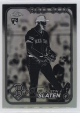 2024 Topps Chrome Update Negative Refractor Justin Slaten #USC46 11ch