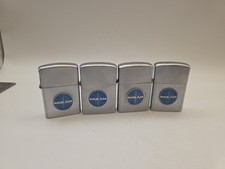 4 Vintage PAA Pan Am American Airline Cigarette Lighter Advertising Penguin