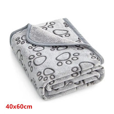 Ultra Soft Fluffy High Quality Pet Blanket Cute Cartoon Pattern Pet Mat Warm and