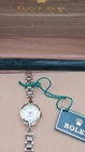 Rolex Precision 9ct Gold Vintage 1950's Lady's Mechanical Bracelet Watch in Box.